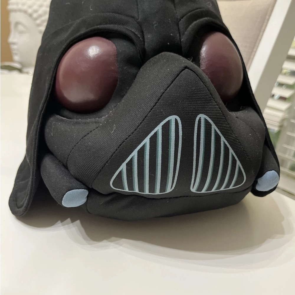 Angry Birds Star Wars Darth Vader Plush Large Giant Head Stuffed 11" Tall